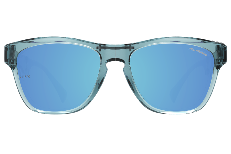 Купить Спортивные очки HILX Unfold Shiny Crystal Green / Blue Polarized Lens, huf01611-ufbl12 7ft.ru в интернет магазине Семь Футов