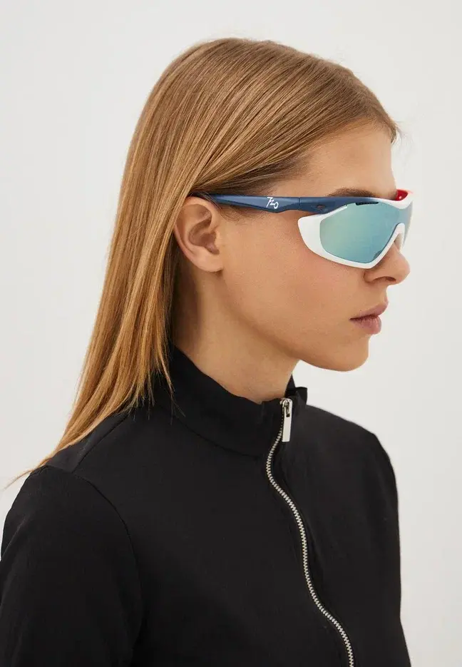 Купить Спортивные очки с диоптриями 720armour Analog Pro / Matte Dark Grey Blue / Matte Neon Red Orange / Matte White Gasket / Smoke Full Blue White Lens, rx-234/b355g-9 7ft.ru в интернет магазине Семь Футов