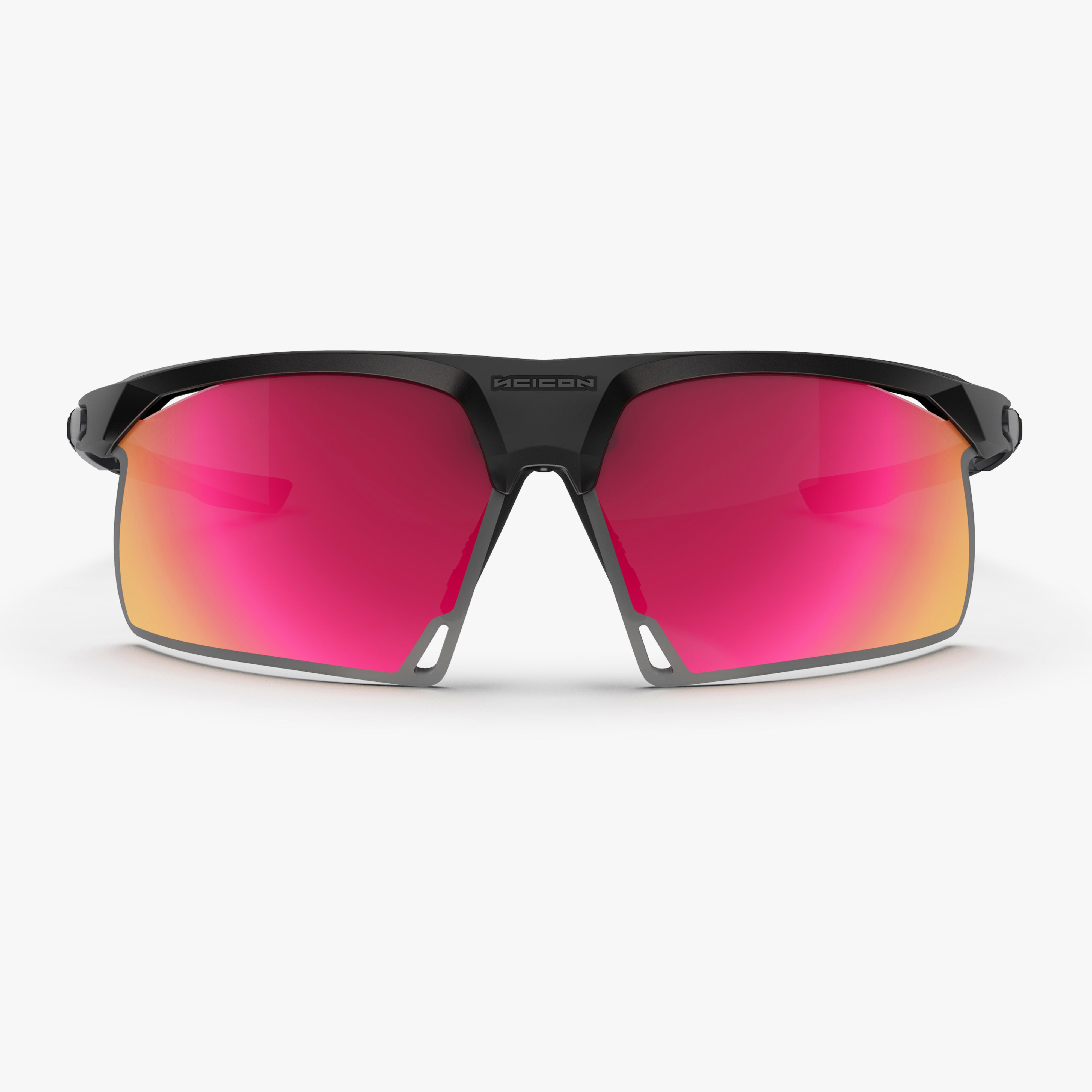 Купить Спортивные очки Scicon Aerobeam Titanium Sunglasses Black Matt Multi Mirror Sunburst + Pink, ey422801 7ft.ru в интернет магазине Семь Футов
