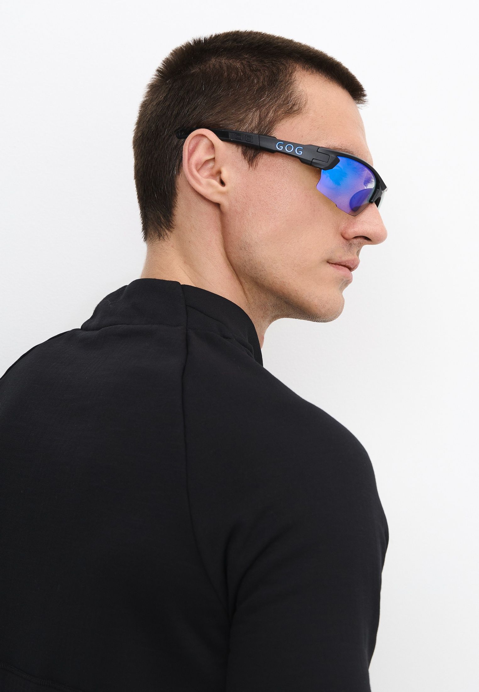 Купить Спортивные очки с диоптриями GOG Steno C / Matt Black / Photochromic Blue Lens, rx-910/e544-1c 7ft.ru в интернет магазине Семь Футов