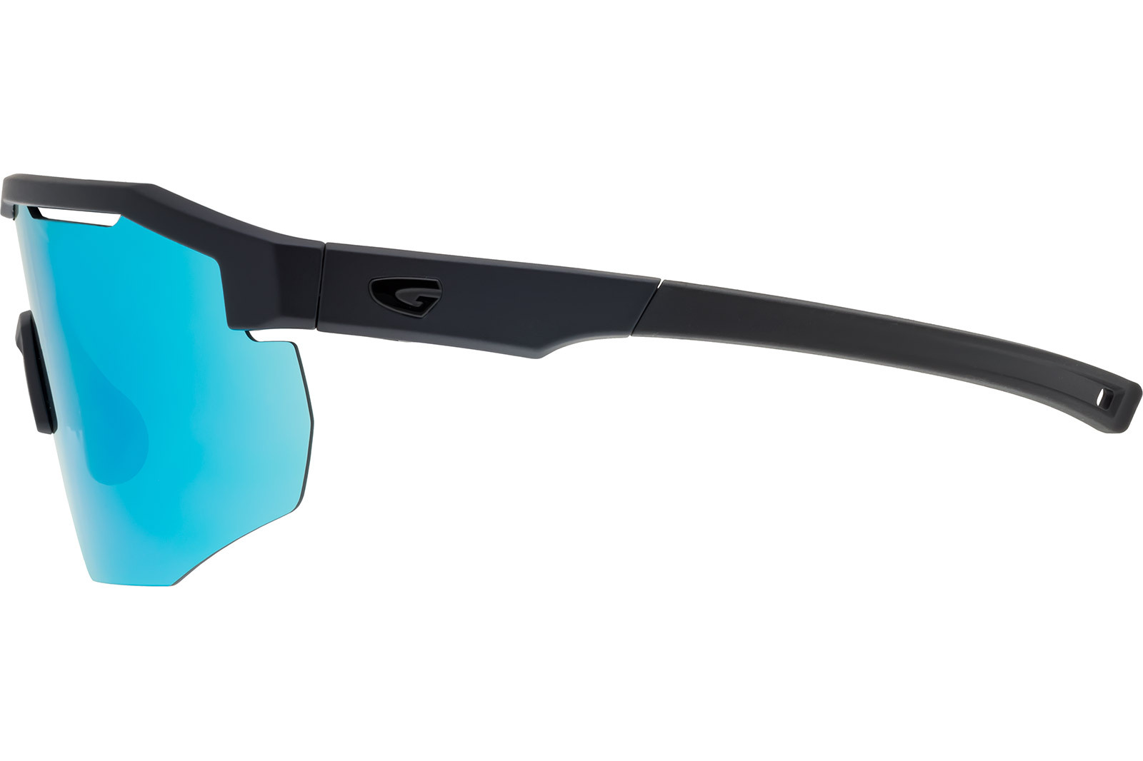 Купить Спортивные очки GOG Argo / Matt Metallic Navy Blue-Black  / White-Blue Lens, e506-4 7ft.ru в интернет магазине Семь Футов