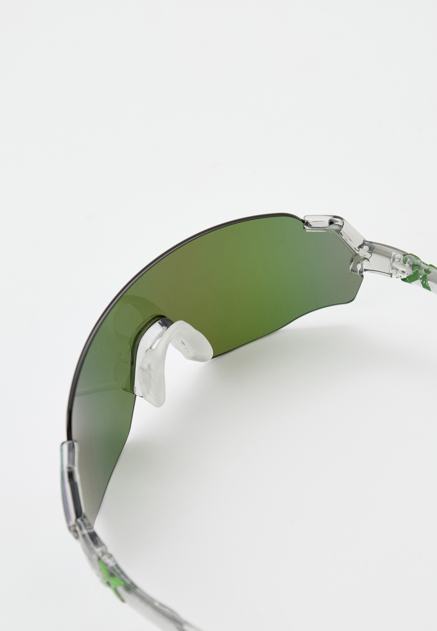 Купить Спортивные очки с диоптриями HILX Savage (L) Shiny Crystal Grey Green / Green Lens, rx-562/hsa00417-sv4gn14 7ft.ru в интернет магазине Семь Футов