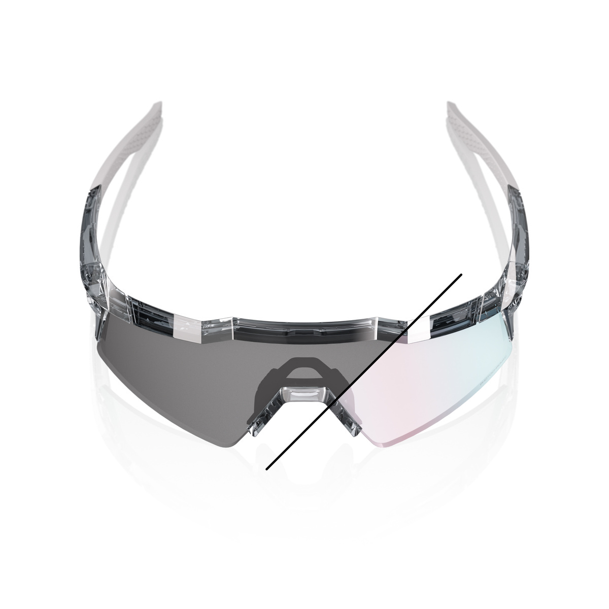 Купить Спортивные очки 100% Speedcraft SL / Polished Translucent Grey / Rose Gold Mirror Photochromic, 60008-00023 7ft.ru в интернет магазине Семь Футов