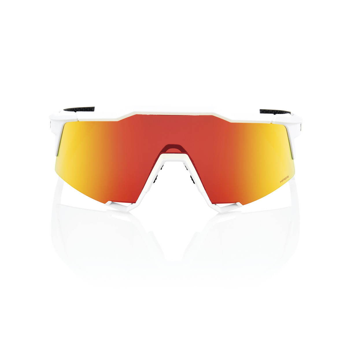 Купить Спортивные очки с диоптриями 100% Speedcraft / Soft Tact Off White / HiPER Red Multilayer Mirror Lens, rx-056/60007-00009 7ft.ru в интернет магазине Семь Футов