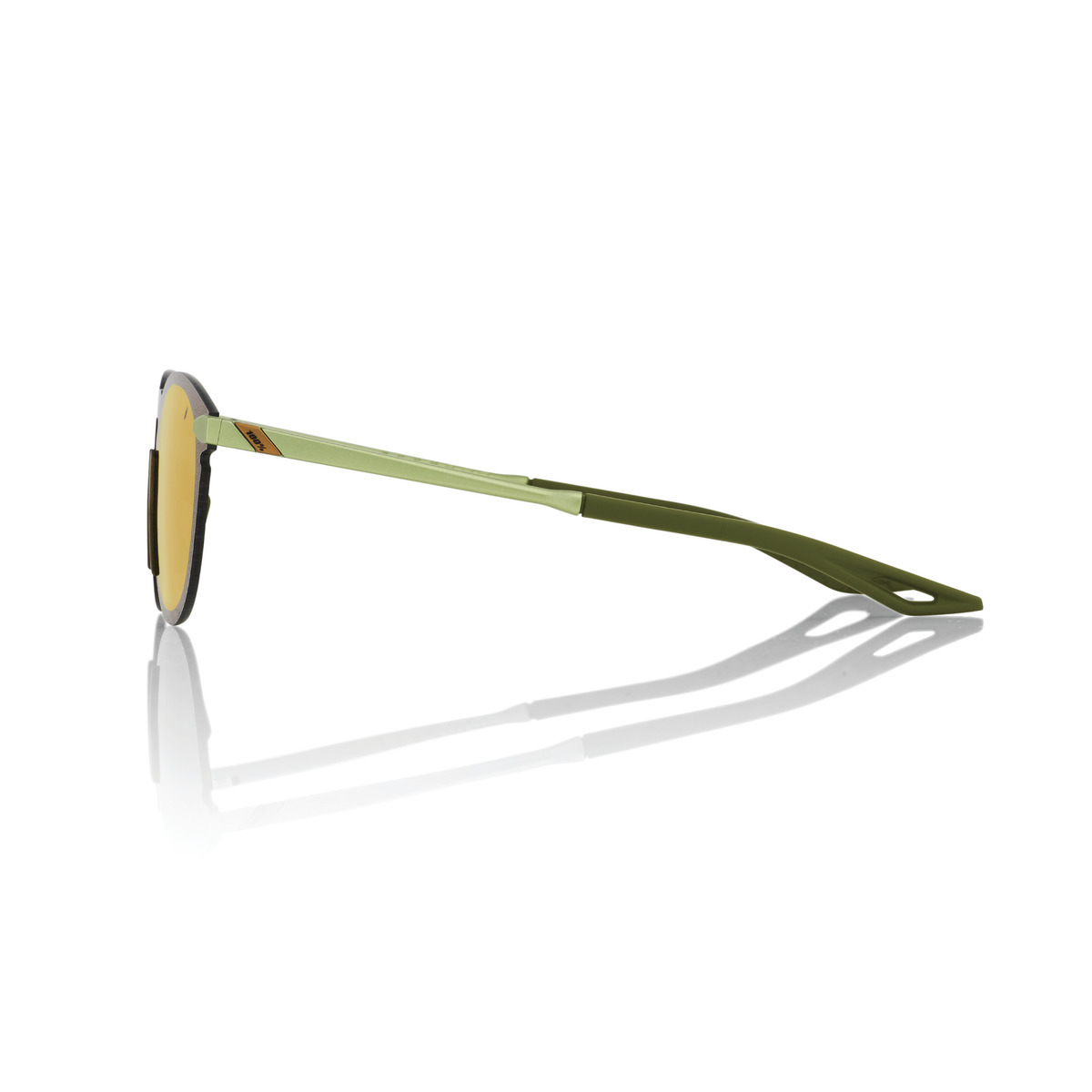 Купить Спортивные очки 100% LEGERE ROUND - Matte Metallic Viperidae - Bronze Multilayer Mirror Lens, 60019-00003 7ft.ru в интернет магазине Семь Футов