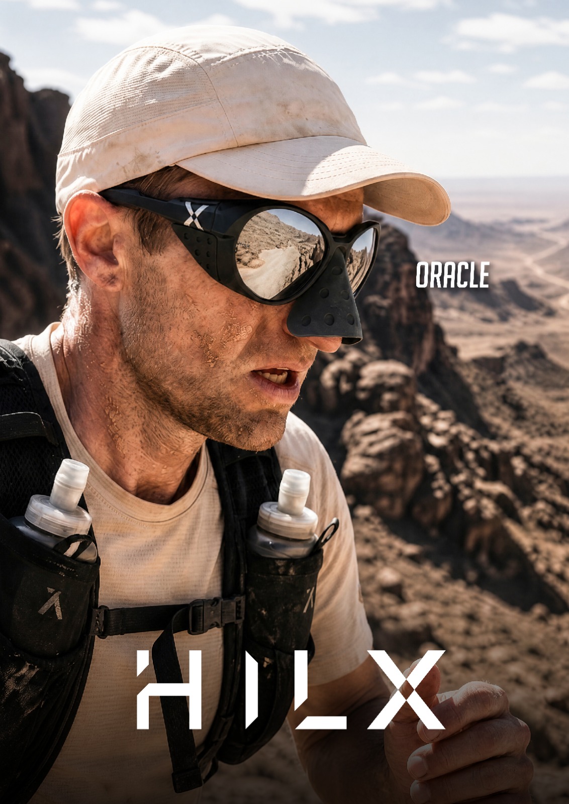 Купить Спортивные очки HILX Oracle / Matt Black / Black Mirror Lens + Brown Mirror Polarized, hor06501-orbk2 7ft.ru в интернет магазине Семь Футов