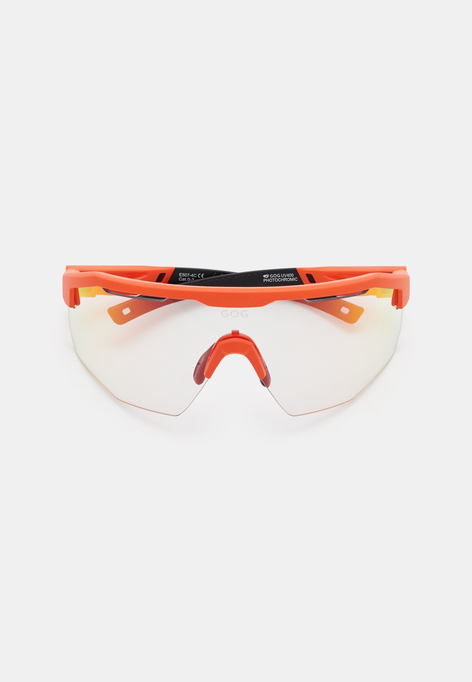 Купить Спортивные очки с диоптриями GOG Argo С / Matt Neon Orange-Black / Photochromic Red Lens, rx-e507-4cr 7ft.ru в интернет магазине Семь Футов