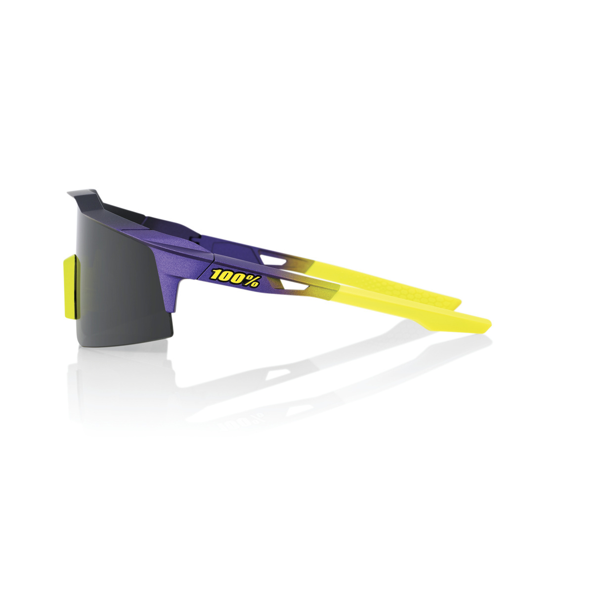 Купить Спортивные очки 100% Speedcraft / SL Matte Metallic Digital Brights / Smoke Lens OS, 60008-00001 7ft.ru в интернет магазине Семь Футов