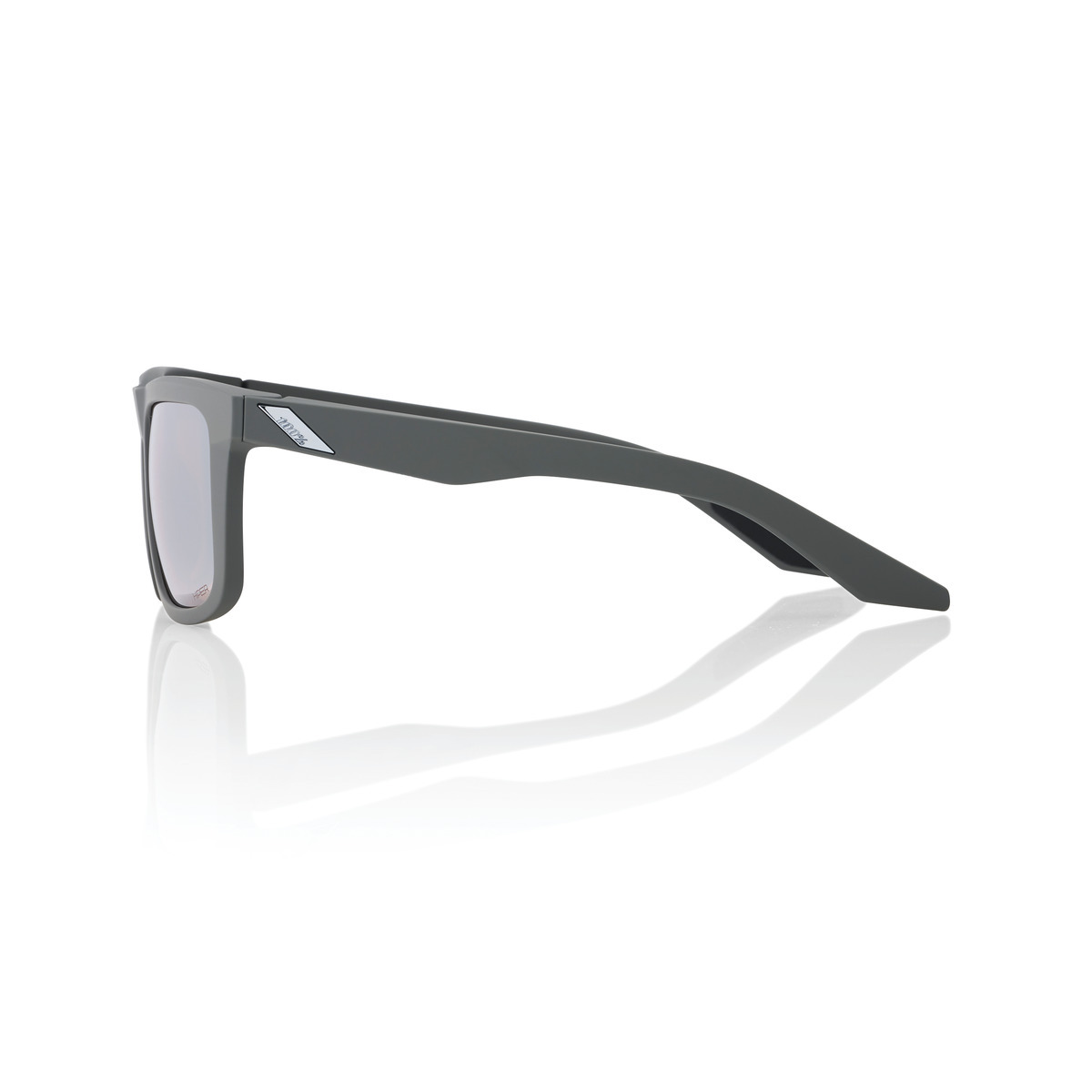 Купить Спортивные очки 100% BLAKE - Soft Tact Cool Grey - HiPER Crimson Silver Mirror Lens, 60028-00008 7ft.ru в интернет магазине Семь Футов