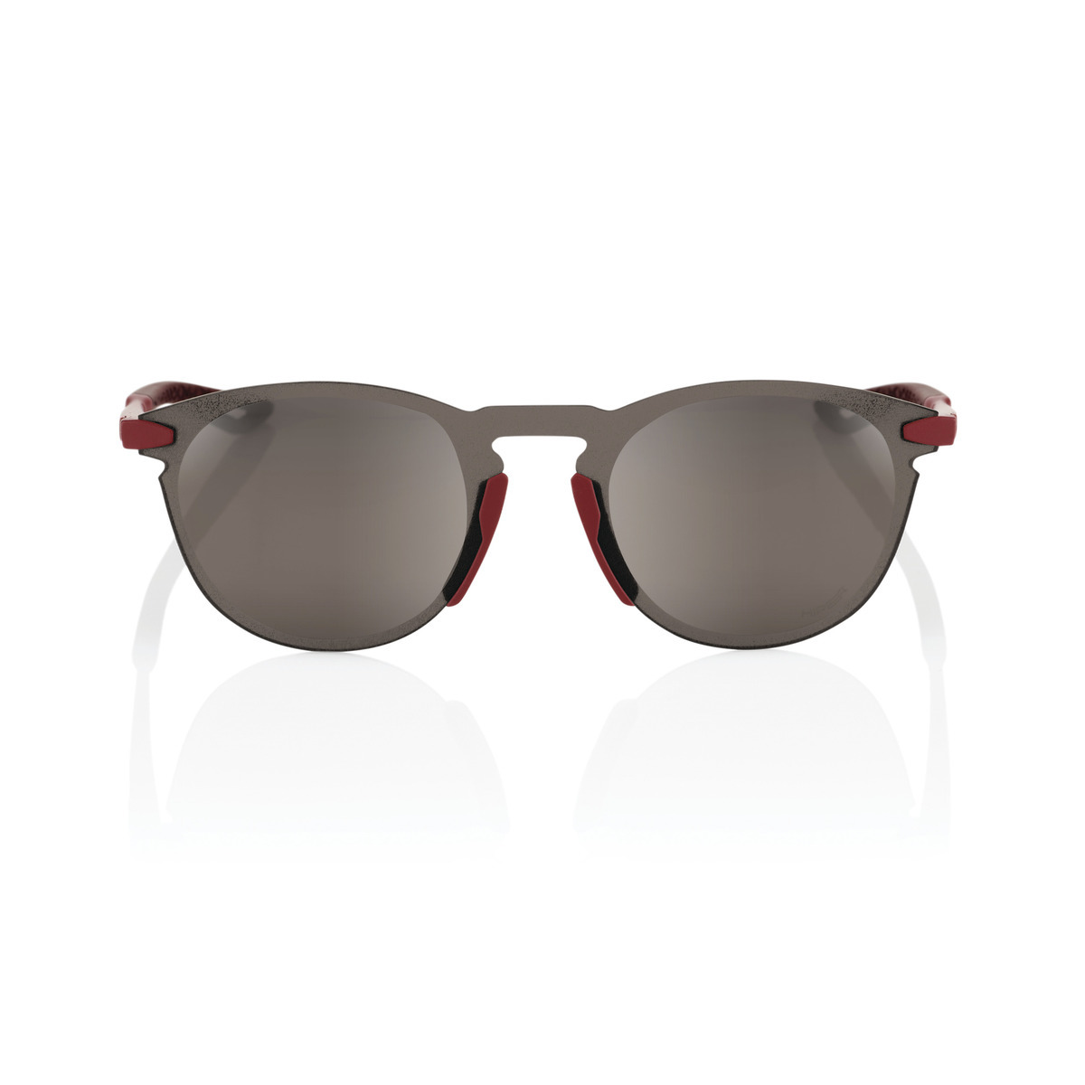 Купить Спортивные очки 100% LEGERE ROUND - Soft Tact Crimson - HiPER Silver Mirror Lens, 60019-00004 7ft.ru в интернет магазине Семь Футов