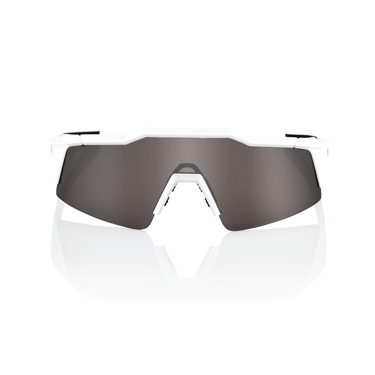 Купить Спортивные очки с диоптриями 100% Speedcraft SL / Matte White / HiPER Silver Mirror Lens, rx-056/60008-00002 7ft.ru в интернет магазине Семь Футов