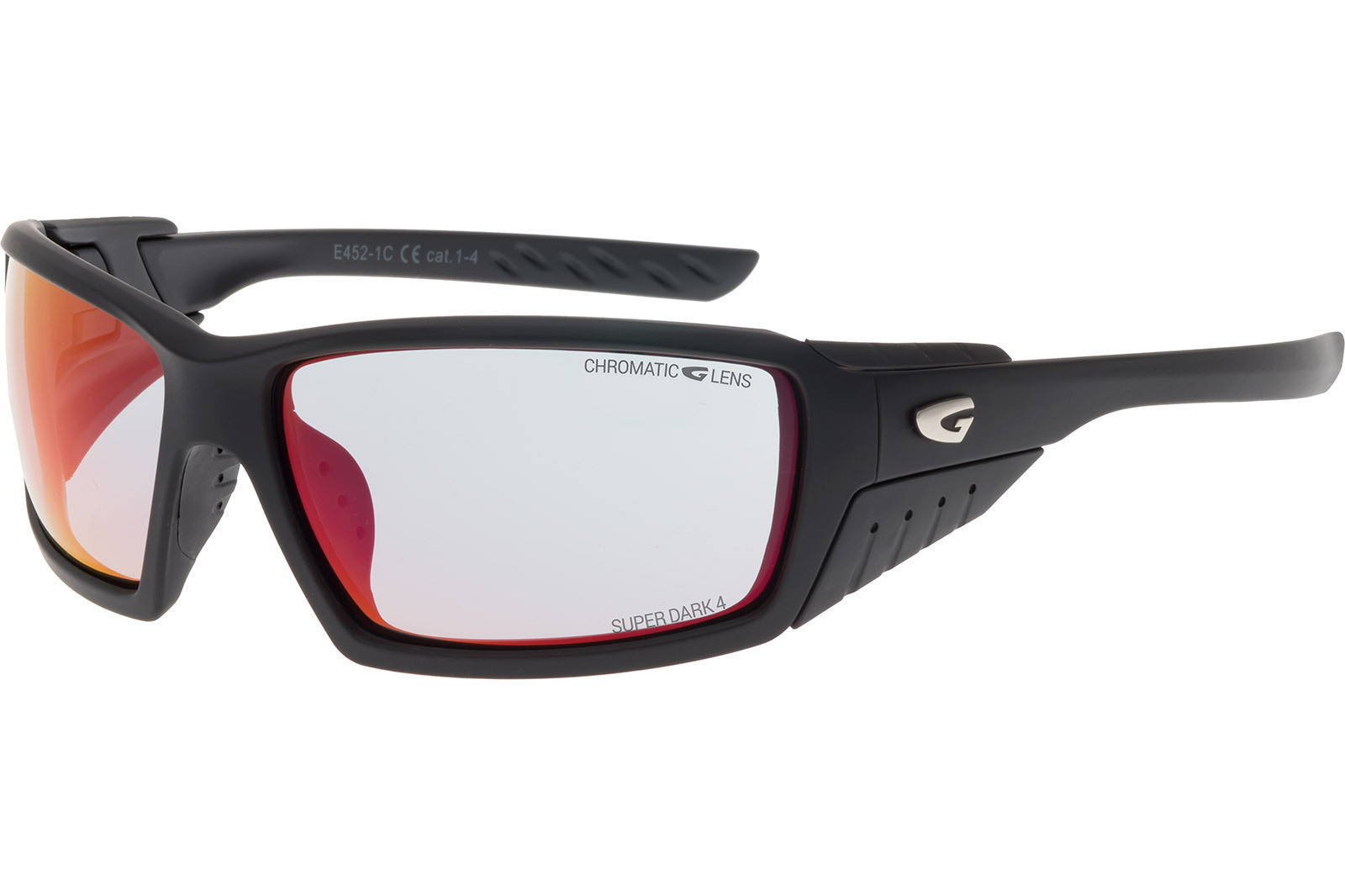 Купить Спортивные очки GOG Ellbrus / Matt Black / Photochromic Red Lens, e452-1c 7ft.ru в интернет магазине Семь Футов