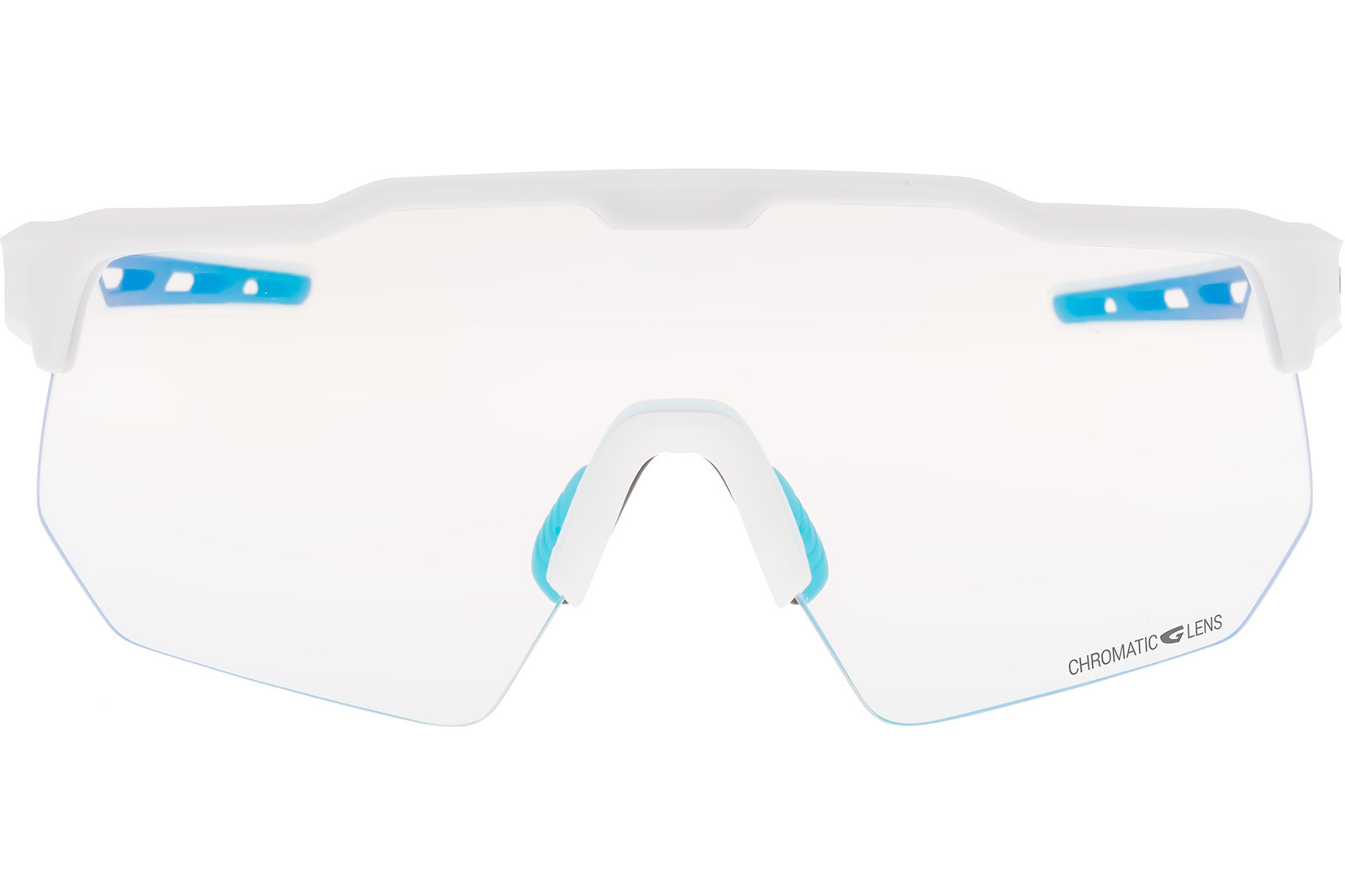 Купить Спортивные очки GOG Loki / Matt White-Black / Photochromic White-Blue Lens, e606-3c 7ft.ru в интернет магазине Семь Футов