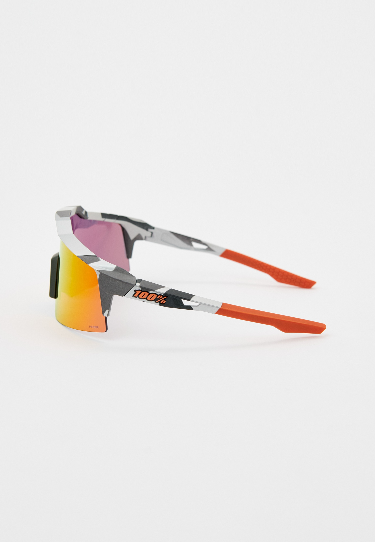 Купить Спортивные очки с диоптриями 100% SPEEDCRAFT SL - Soft Tact Grey Camo - HiPER Red Multilayer Mirror Lens, rx-056/60008-00000 7ft.ru в интернет магазине Семь Футов