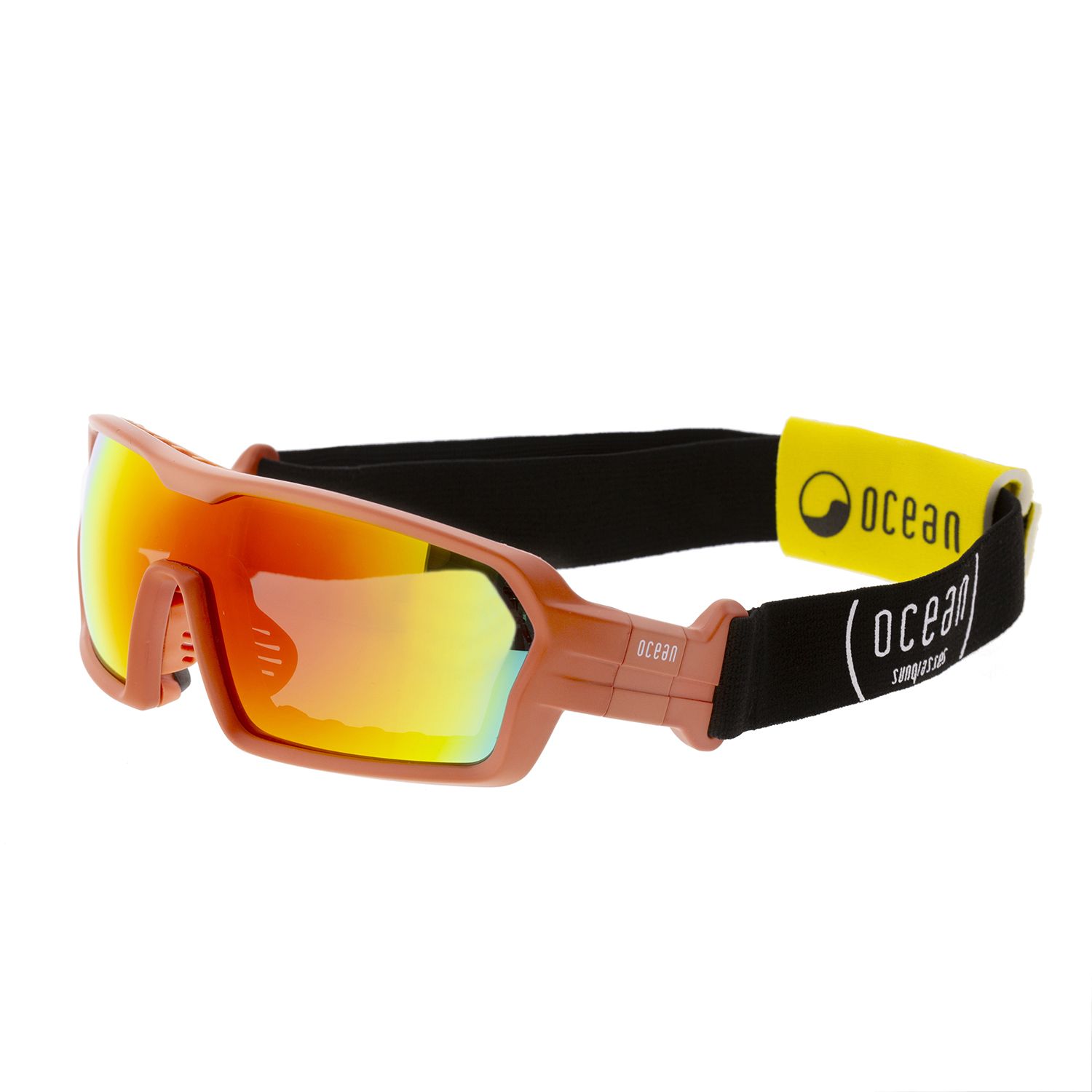 Купить Спортивные очки с диоптриями OCEAN Chameleon Matt Orange / Revo Orange Polarized lenses, rx-687/3700.5 7ft.ru в интернет магазине Семь Футов