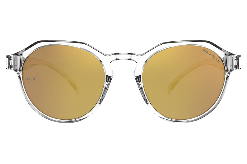 Купить Спортивные очки HILX Feral Shiny Crystal / Gold Mirror Polarized Lens, hfr05103-frpgd2 7ft.ru в интернет магазине Семь Футов