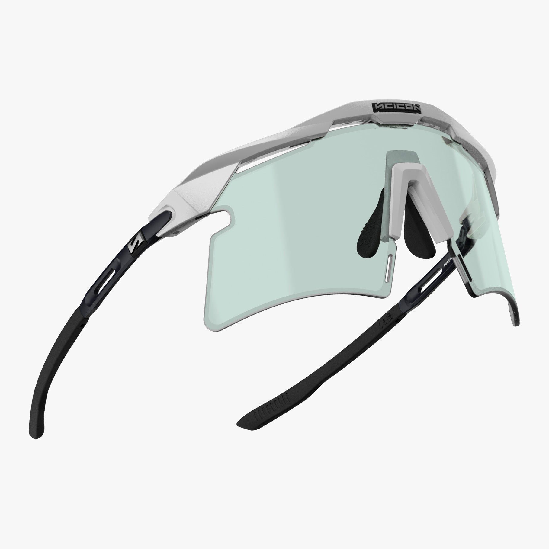 Купить Спортивные очки Scicon Aeroshade 2.0 Titanium Sunglasses White Matt Photochromic Multi Mirror Blue/Green, ey444618 7ft.ru в интернет магазине Семь Футов