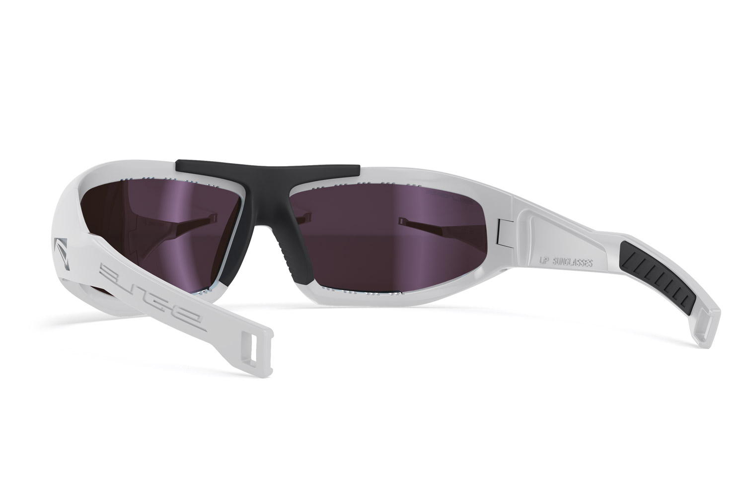 Купить Спортивные очки LiP Surge Aero / Stone White - Black / PC Polarized / Vivide Ice Blue, 3553 7ft.ru в интернет магазине Семь Футов