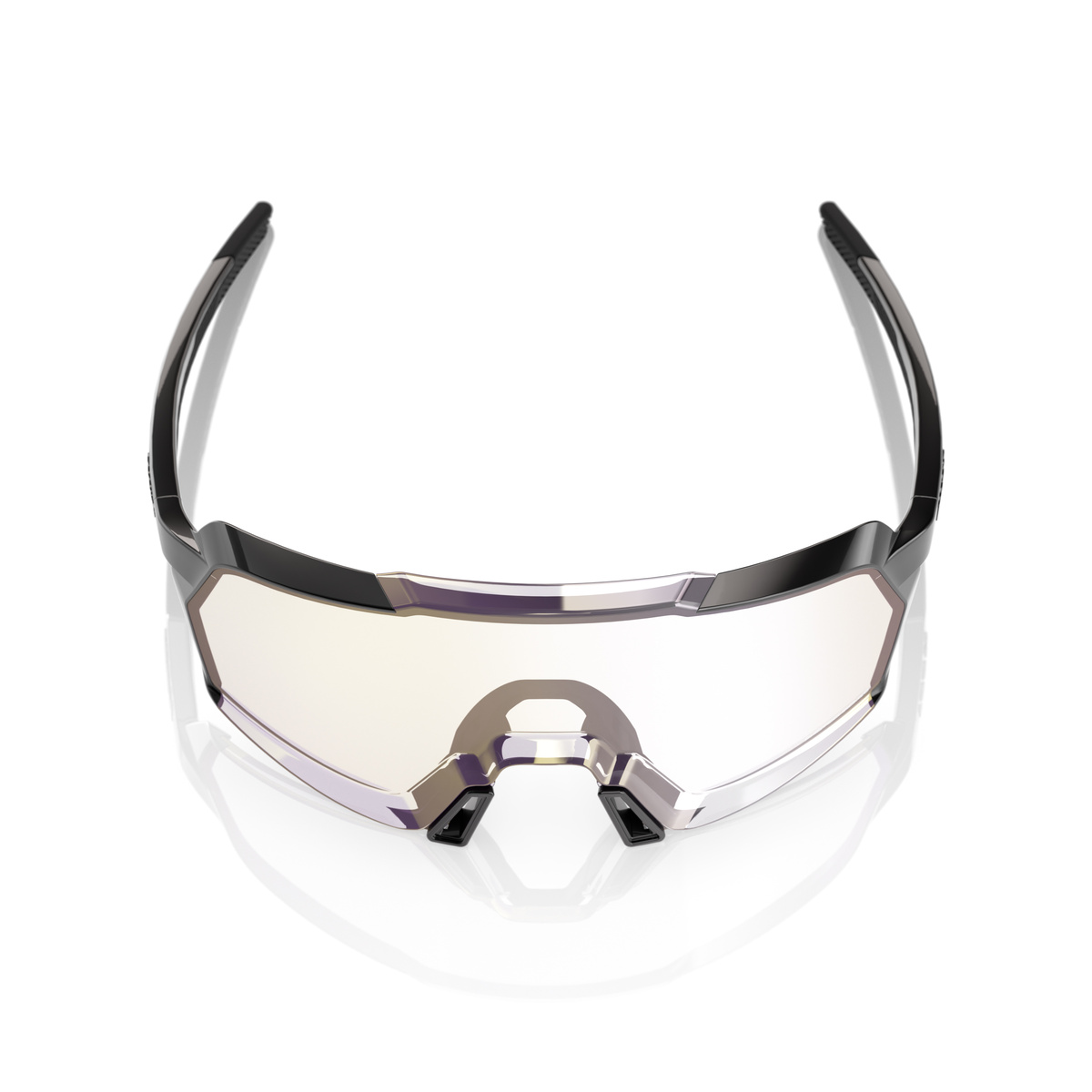 Купить Спортивные очки 100% KORBIN Gloss Black - Purple Mirror Photochromic Lens, 60063-10013 7ft.ru в интернет магазине Семь Футов