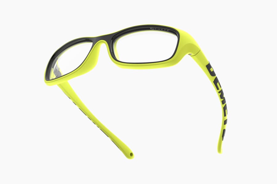 Купить Спортивные очки с диоптриями Demetz Softness R / Lime / Black Colorless Cat.0, softness4201i051 7ft.ru в интернет магазине Семь Футов