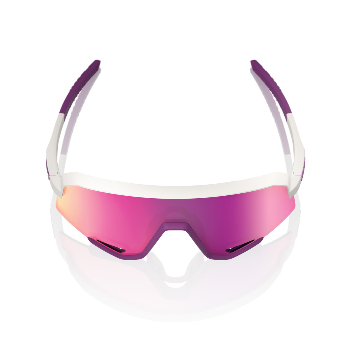 Купить Спортивные очки 100% SLENDALE Matte Chalk - Purple Mirror Lens, 60057-00015 7ft.ru в интернет магазине Семь Футов