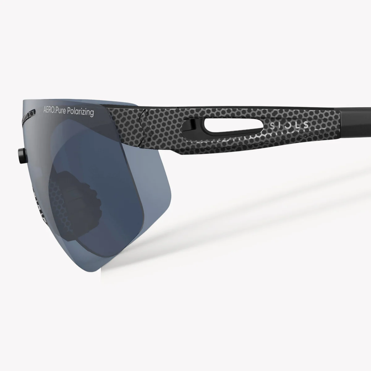 Купить Спортивные очки Siols / AERO.Pure / Polarized Grey Lens / Carbon Dark, 49627-120 7ft.ru в интернет магазине Семь Футов