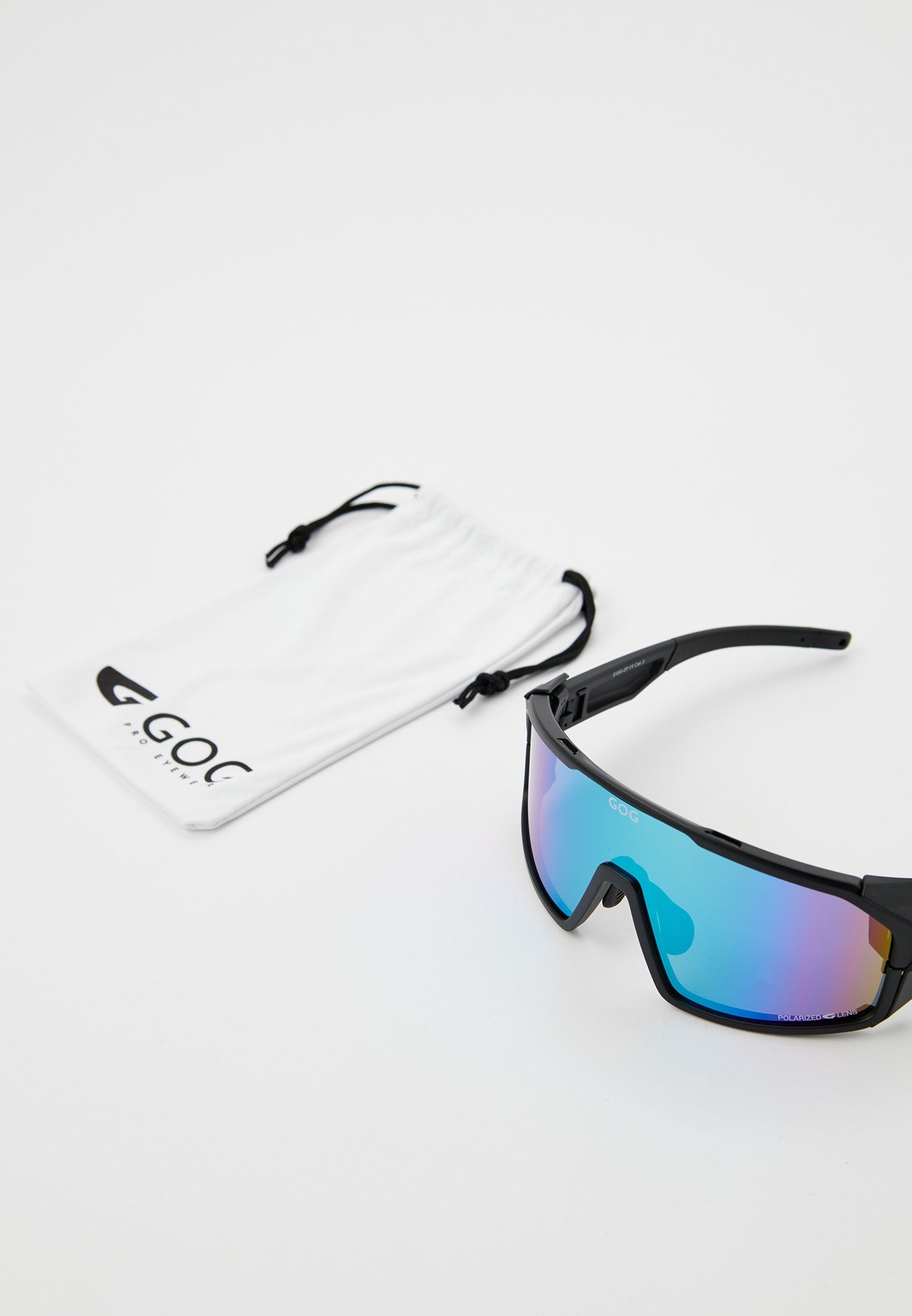 Купить Спортивные очки с диоптриями GOG Annapurna / Matt Black / Polarized White-Blue Lens, rx-023/e490-2p 7ft.ru в интернет магазине Семь Футов