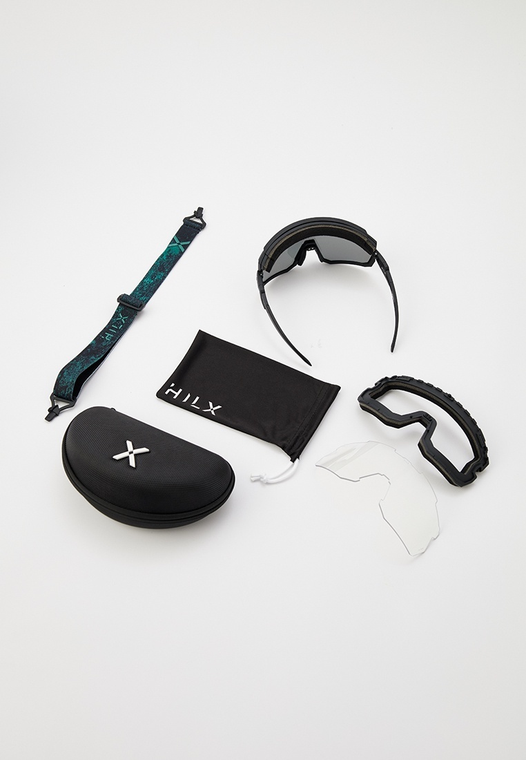 Купить Спортивные очки с диоптриями HILX Samurai / Matt Solid Black / Photochromic Lens, rx-738/hsm03901-smxph7 7ft.ru в интернет магазине Семь Футов
