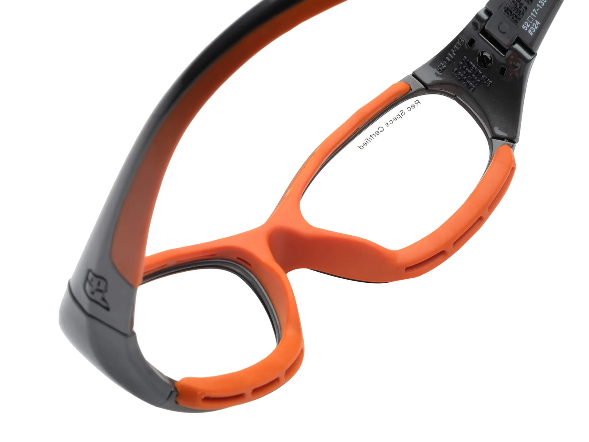 Купить Спортивные очки с диоптриями Rec Specs / Slam / Shiny Grey / Orange / для подростков старше 10 лет, slam sgor5217135csf 7ft.ru в интернет магазине Семь Футов