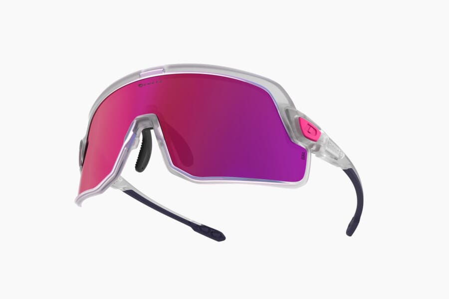 Купить Спортивные очки с диоптриями Demetz B-Suit / Matte Crystal / Matte Dark Violet V. Pink Mirror Violet Cat.3, rx-089/bsuit7688rm148 7ft.ru в интернет магазине Семь Футов
