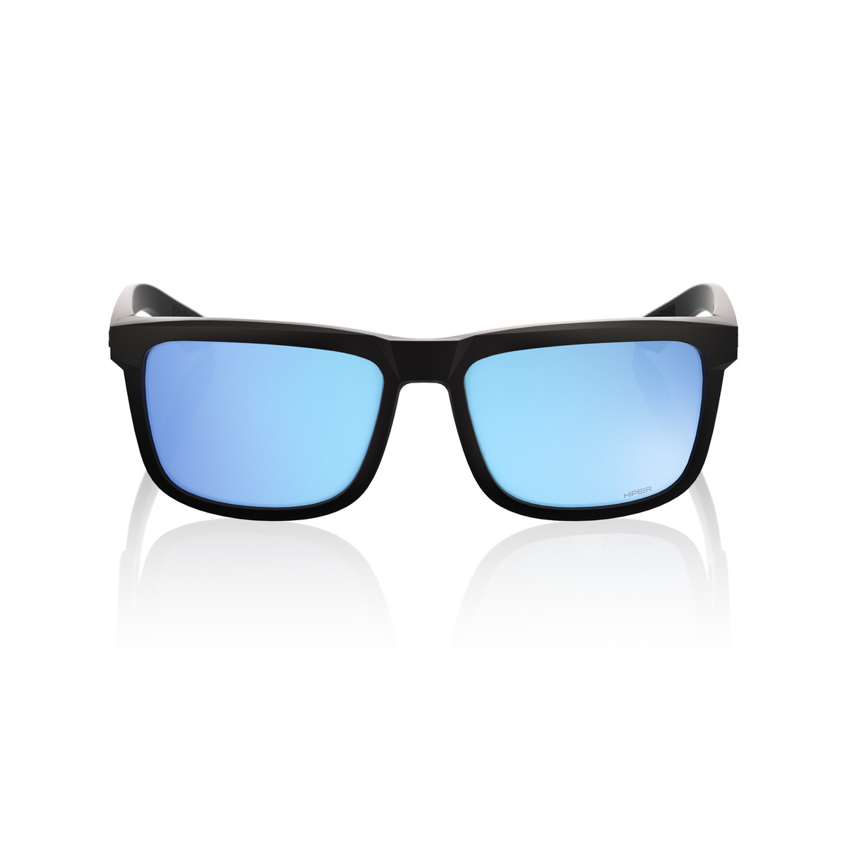 Купить Спортивные очки 100% BLAKE Matte Black - HiPER Blue Lens, 60028-00025 7ft.ru в интернет магазине Семь Футов