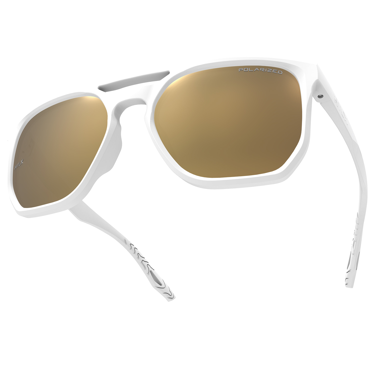 Купить HILX Carnage / Matt Solid White / Gold Polarized Lens 7ft.ru в интернет магазине Семь Футов