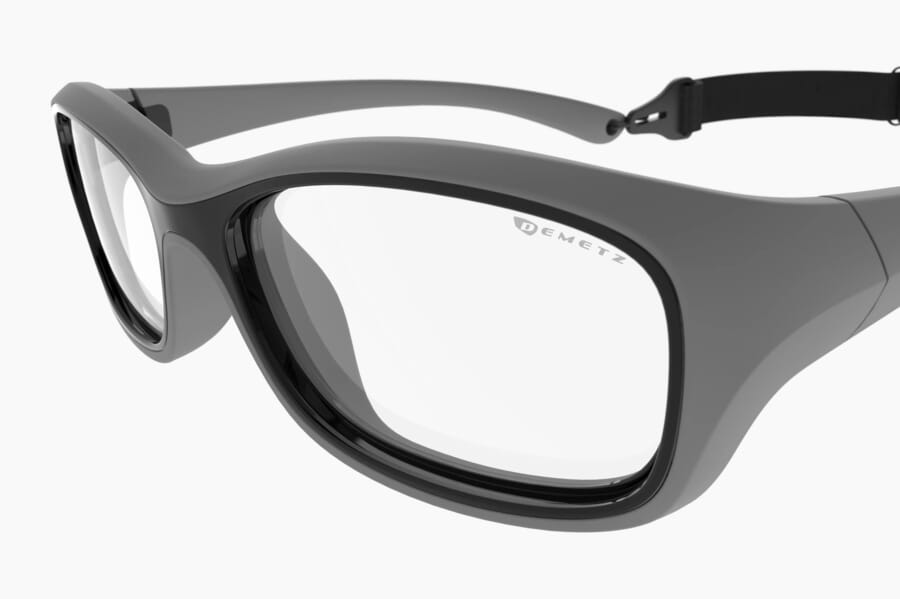 Купить Спортивные очки с диоптриями Demetz Softness R / Black / Light Mint Colorless Cat.0, softness514948 7ft.ru в интернет магазине Семь Футов