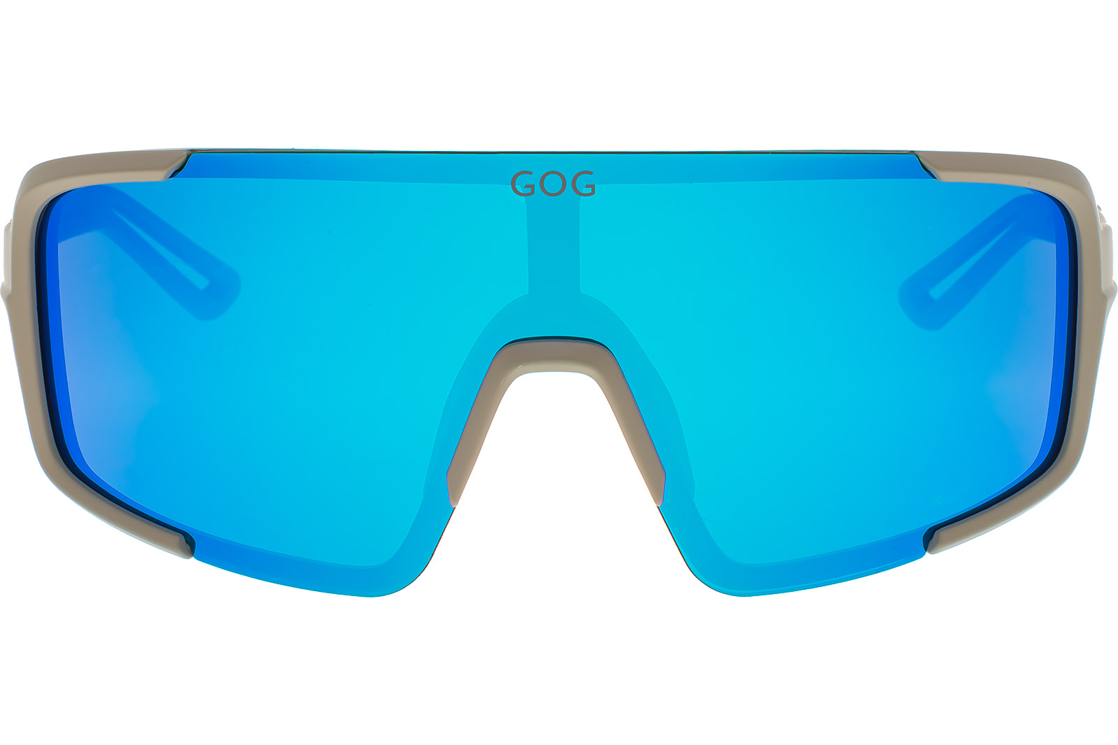 Купить Спортивные очки GOG Magni / Matt Brown/Khaki / Reflex White-Blue, e524-2 7ft.ru в интернет магазине Семь Футов