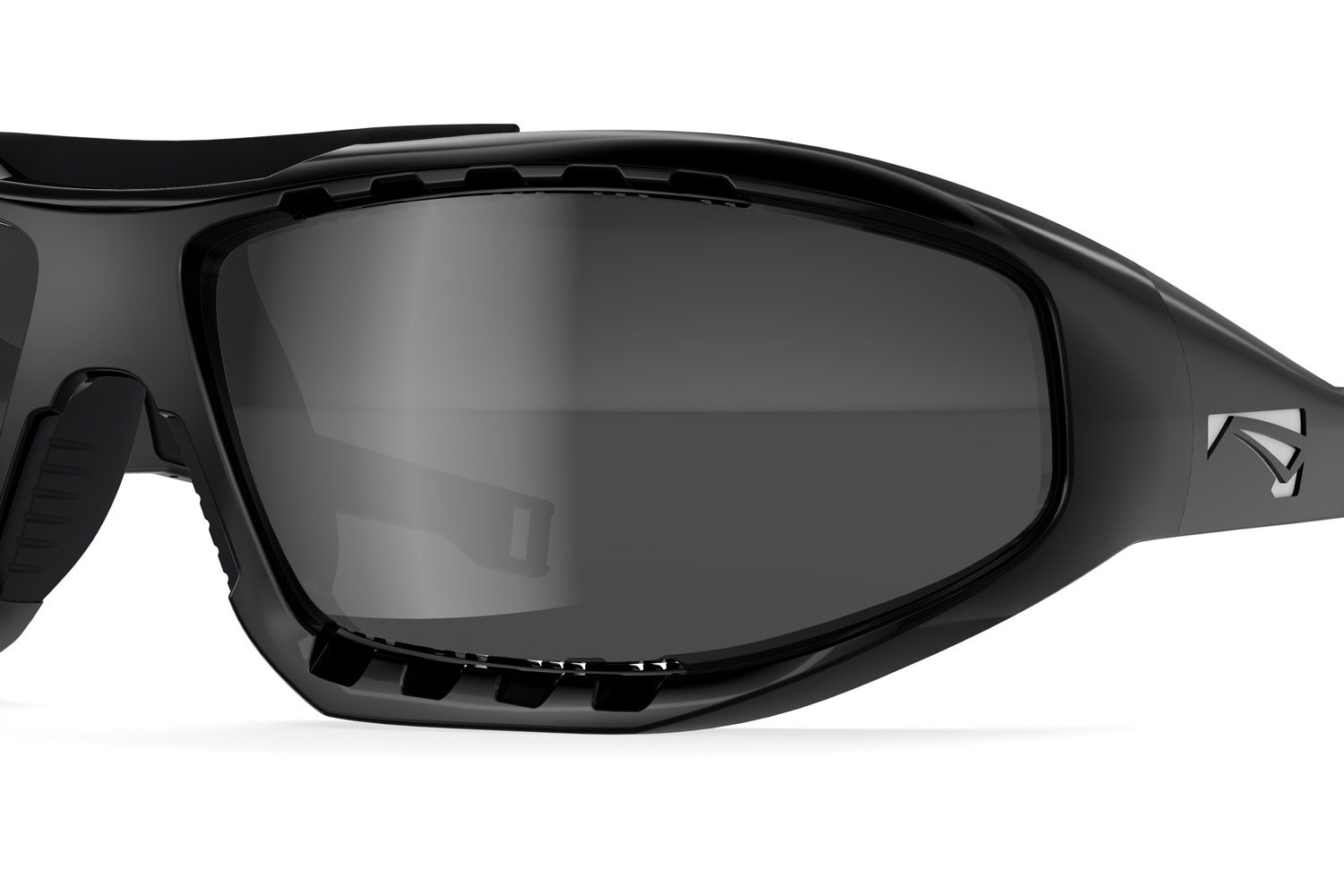 Купить Спортивные очки LiP Surge Aero / Gloss Black - Black / PC Polarized / Levante Series Chroma Smoke, 3430 7ft.ru в интернет магазине Семь Футов
