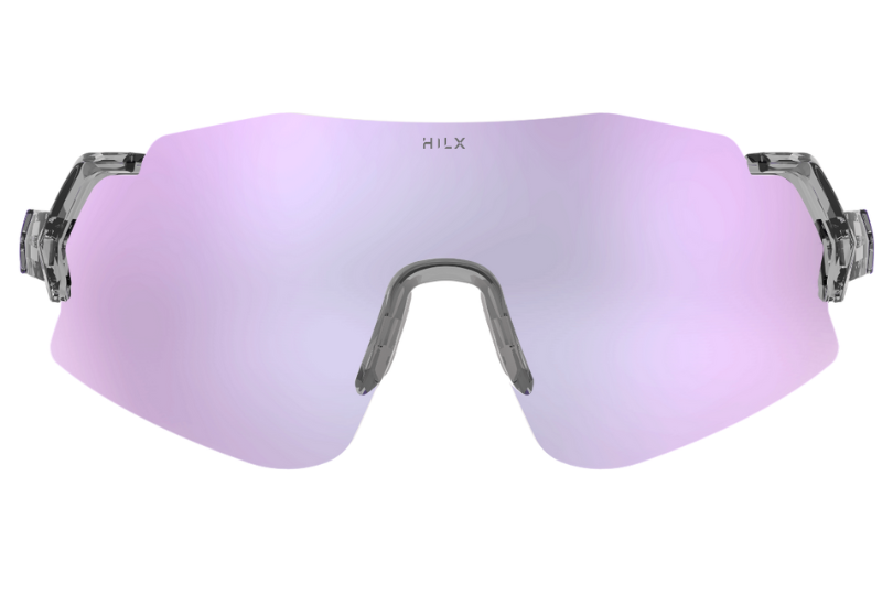 Купить Спортивные очки с диоптриями HILX Savage 2.0 Shiny Crystal Grey Purple / Photochromic Purple Mirror Lens, rx-562/hsa05407-sv5xph12 7ft.ru в интернет магазине Семь Футов