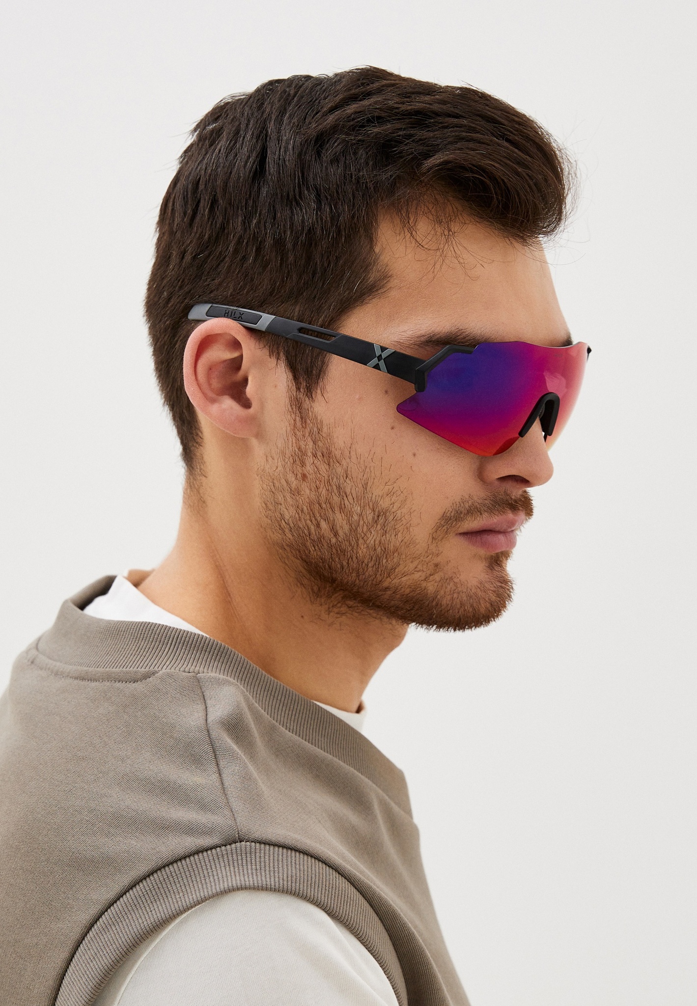 Купить Спортивные очки HILX Savage 2.0 Matt Black Grey / Cloudy Lens, hsa05401-sv5xc10 7ft.ru в интернет магазине Семь Футов