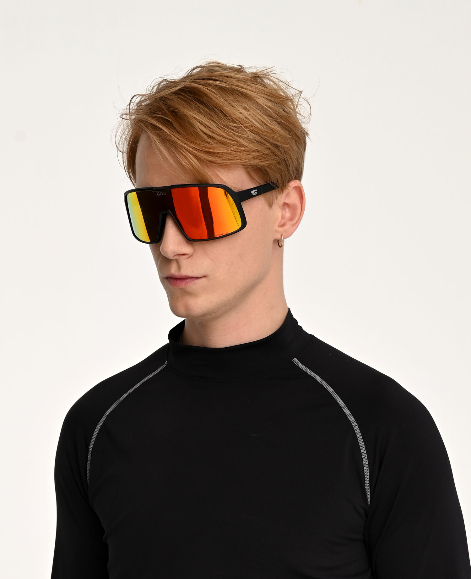 Купить Спортивные очки GOG Kari / Matt Black / Polarized Reflex Red, e537-3p 7ft.ru в интернет магазине Семь Футов