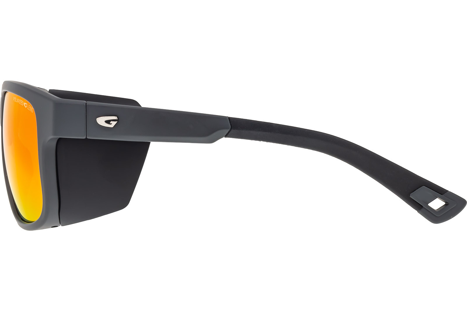 Купить Спортивные очки GOG Makalu / Matt Grey-Black / Polarized Red Lens, e455-4p 7ft.ru в интернет магазине Семь Футов