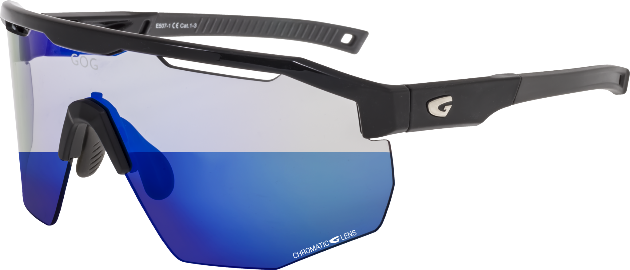 Купить Спортивные очки GOG Argo С / Black-Grey / Photochromic Blue Lens, e507-1c 7ft.ru в интернет магазине Семь Футов