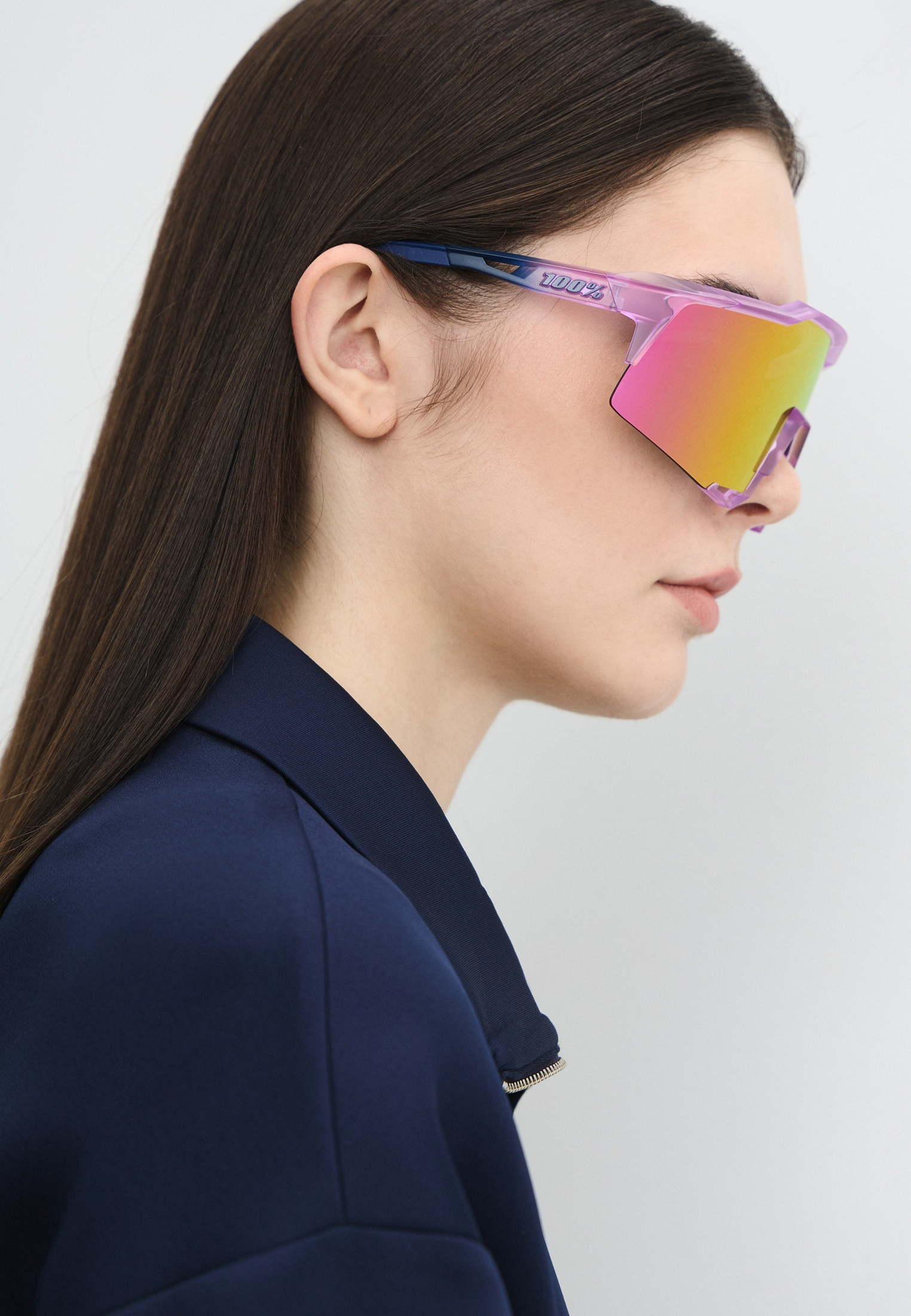 Купить Спортивные очки с диоптриями 100% SPEEDCRAFT Toyoko - HiPER Vital Pink Mirror Lens, rx-056/60007-10061 7ft.ru в интернет магазине Семь Футов