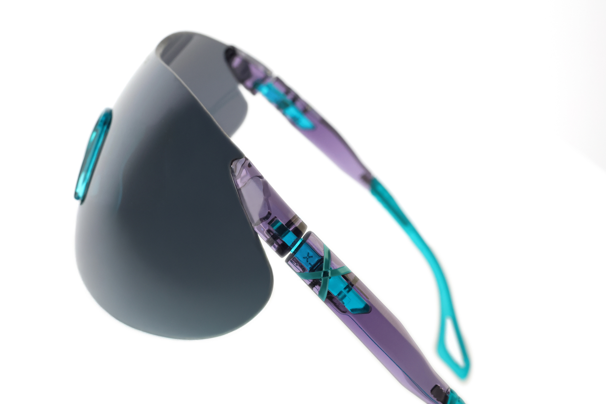 Купить Спортивные очки с диоптриями HILX Domain Shiny Crystal Purple / Black Mirror Lens, rx-562/hdm06202-dmbk3 7ft.ru в интернет магазине Семь Футов