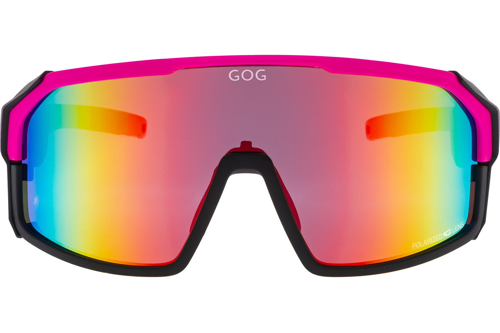 Купить Спортивные очки GOG Annapurna / Matt Neon Pink-Black / Polarized Red Lens, e490-3p 7ft.ru в интернет магазине Семь Футов