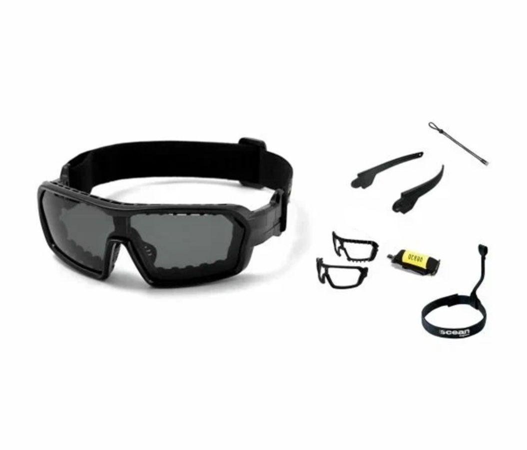 Купить Спортивные очки с диоптриями OCEAN Chameleon Black / Grey Polarized lenses, rx-687/3700.1 7ft.ru в интернет магазине Семь Футов