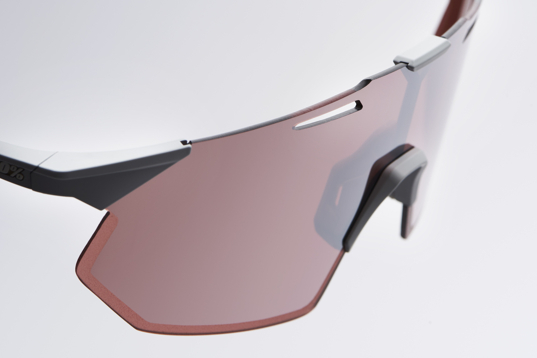 Купить Спортивные очки 100% Hypercraft SQ / Matte Stone Grey / HiPER Crimson Silver Mirror Lens, 60001-00001 7ft.ru в интернет магазине Семь Футов
