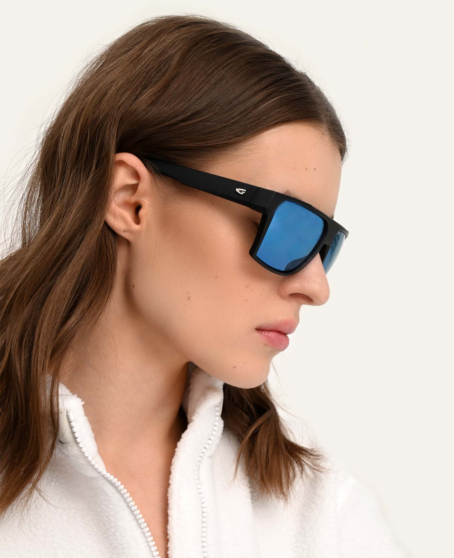 Купить Спортивные очки GOG Nazca / Matt Black / Polarized Reflex White-Blue, e260-2p 7ft.ru в интернет магазине Семь Футов
