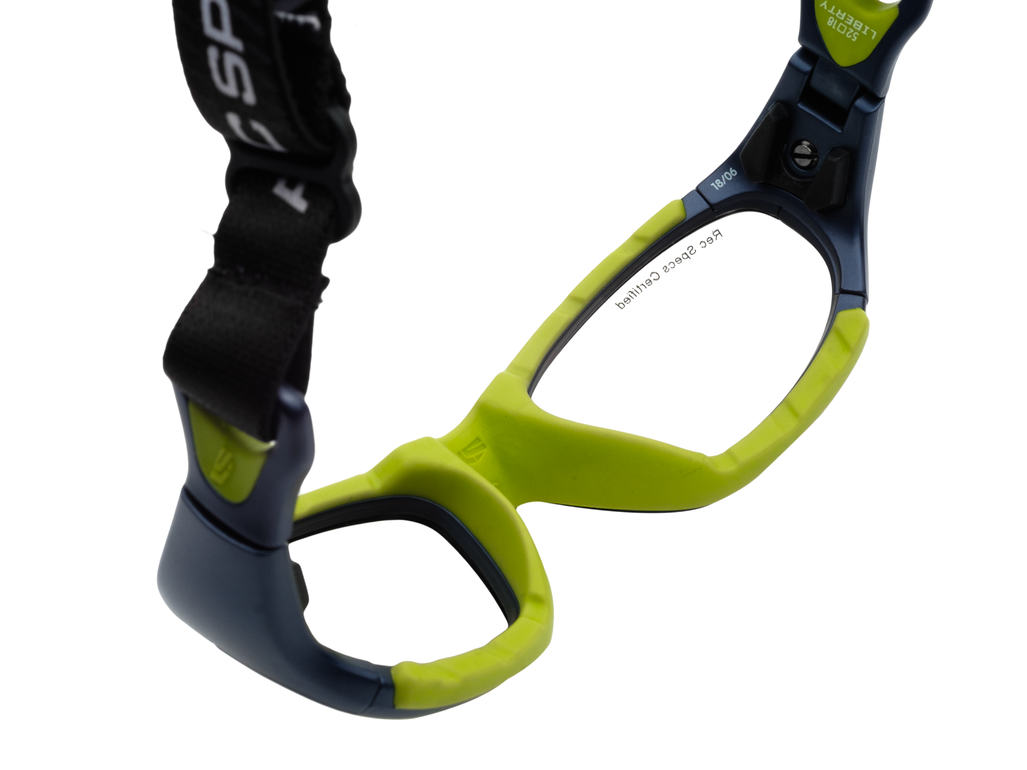Купить Спортивные очки с диоптриями Rec Specs / Rs-41 / Matte Navy / Green / для детей до 10 лет, rs-41 mngr4916csf 7ft.ru в интернет магазине Семь Футов