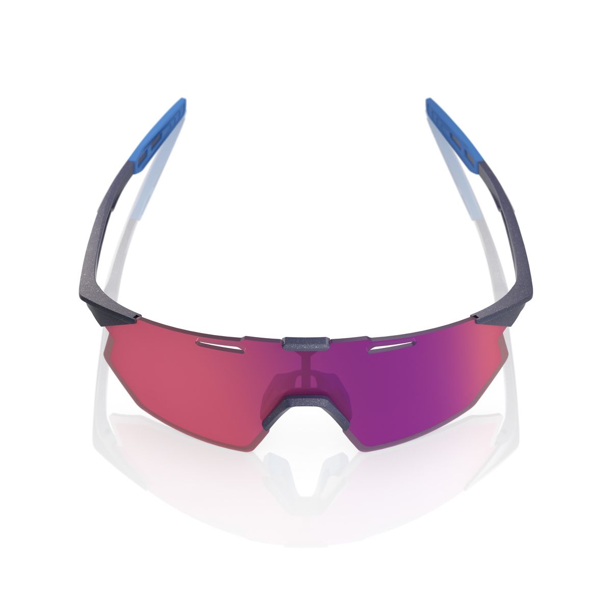 Купить Спортивные очки 100% HYPERCRAFT SQ Satin Storm Metallic - Purple Mirror Lens, 60001-10009 7ft.ru в интернет магазине Семь Футов