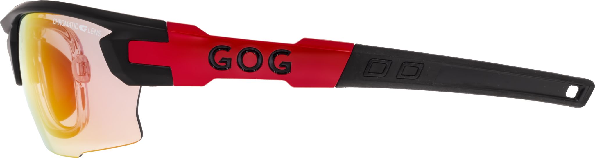 Купить Спортивные очки с диоптриями GOG Steno C / Matt Black-Red / Photochromic Red Lens, rx-910/e544-4 7ft.ru в интернет магазине Семь Футов