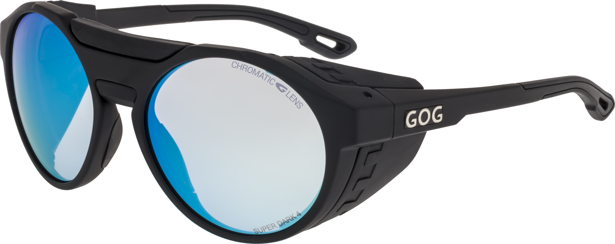 Купить Спортивные очки GOG Manaslu / Matt Black / Photochromic Blue Lens, e495-1c 7ft.ru в интернет магазине Семь Футов